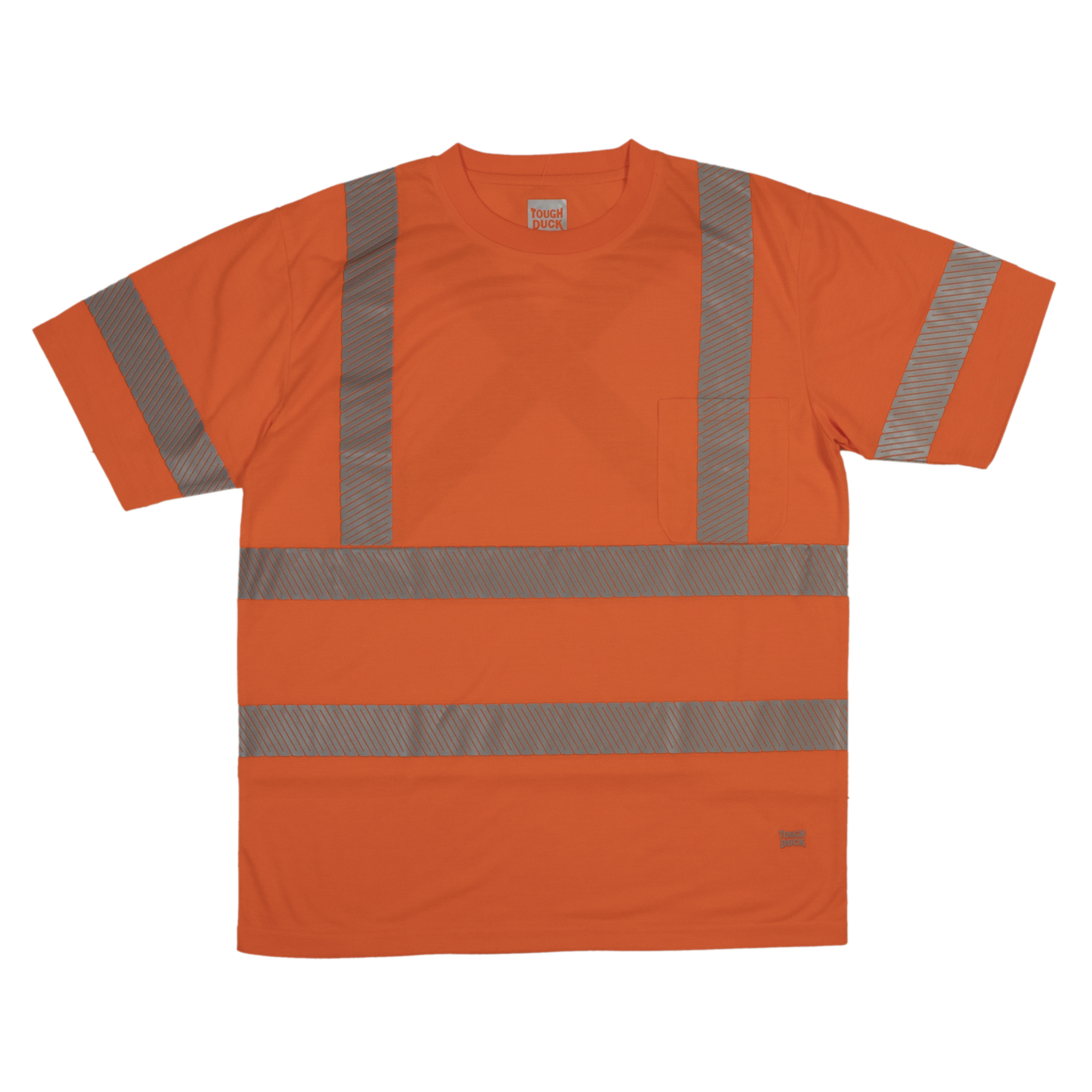 Picture of Tough Duck ST12 S/S SAFETY T-SHIRT W/ SEGMENTED STRIPES